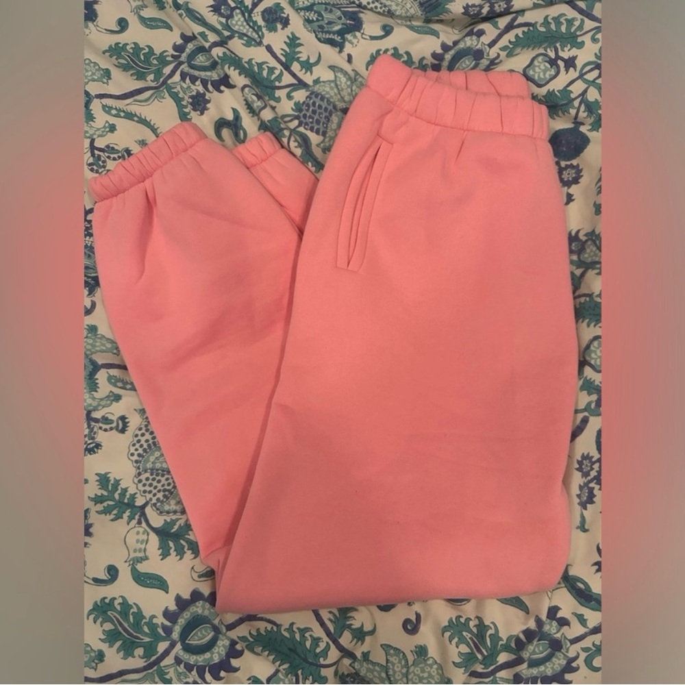 Pink sweatpants Never worn